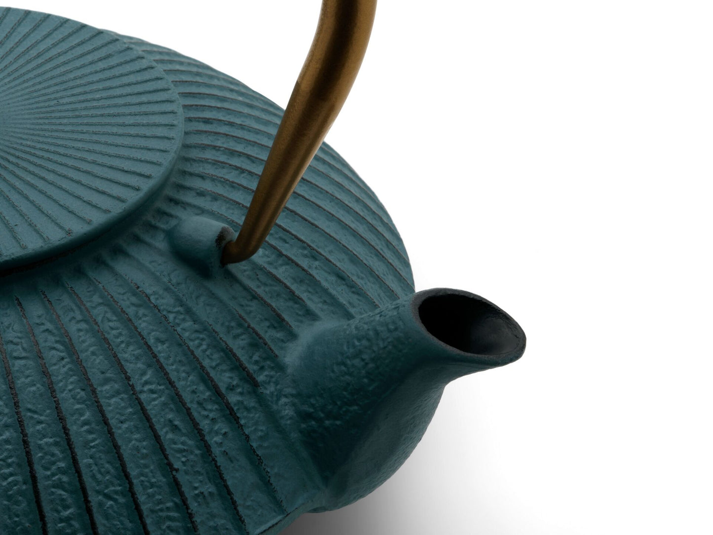 Cast Iron Teapot 1.1L Petrol Blue